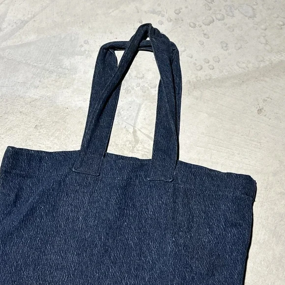 Vintage 1990s Body Glove Denim Purse Gym Bag Neo Jean Y2K Beach Neon